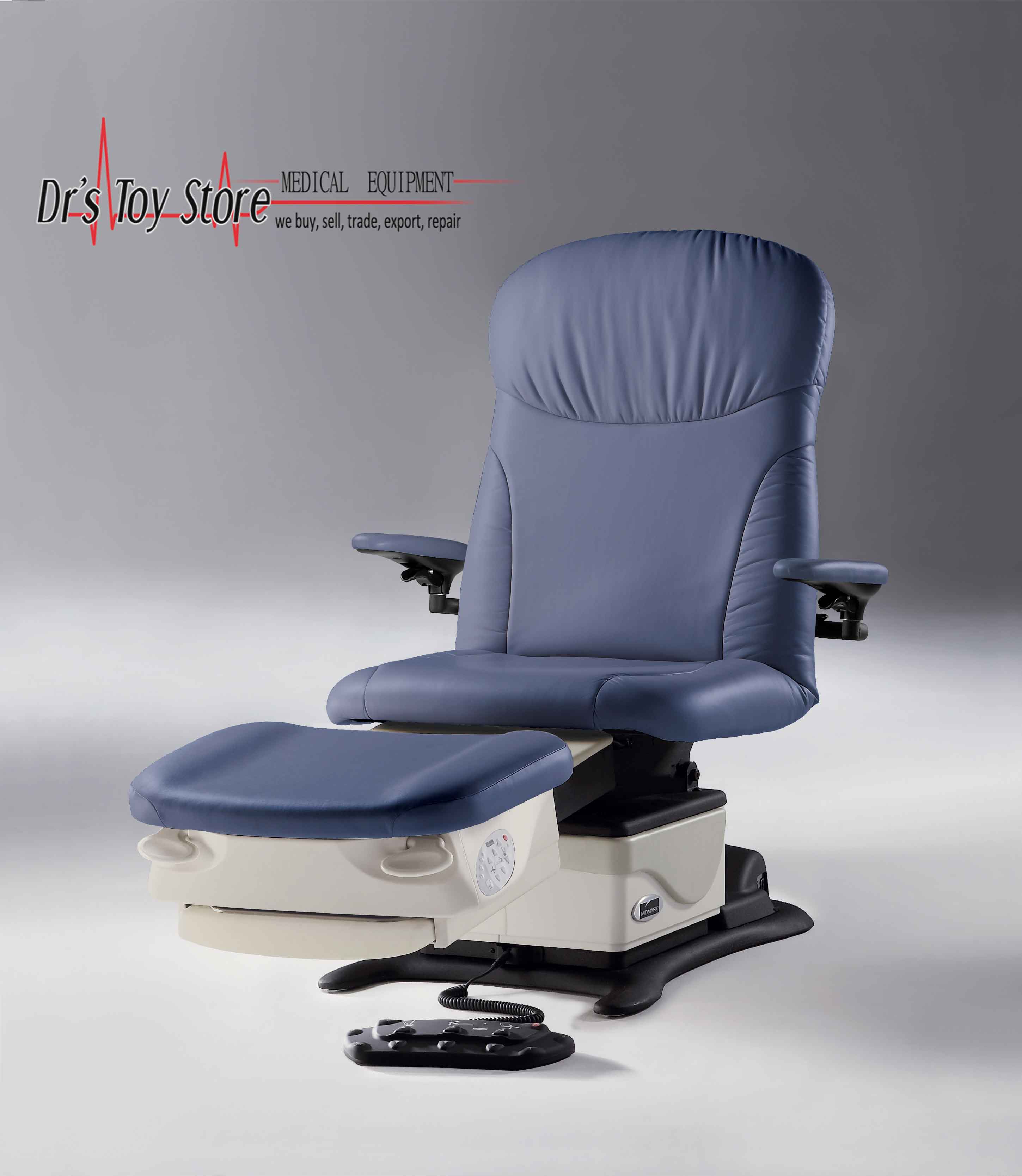 Midmark 647 BarrierFree Power Podiatry Procedures Chair Dr's Toy Store