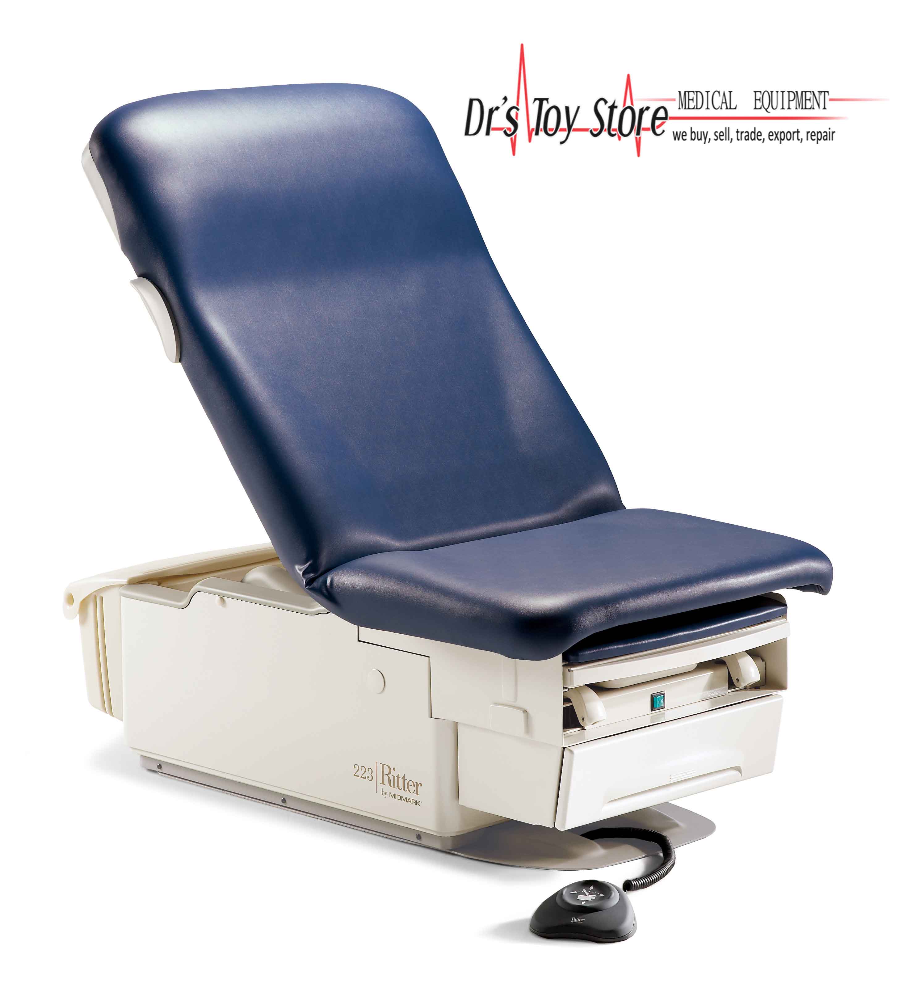 Ritter 223 BarrierFree Power Examination Table New and Used Medical Equipment and Repairs