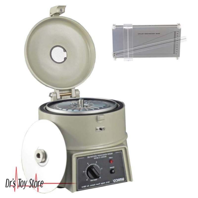 MicroHematocrit Centrifuge for sale at discount prices at Dr's Toy Store
