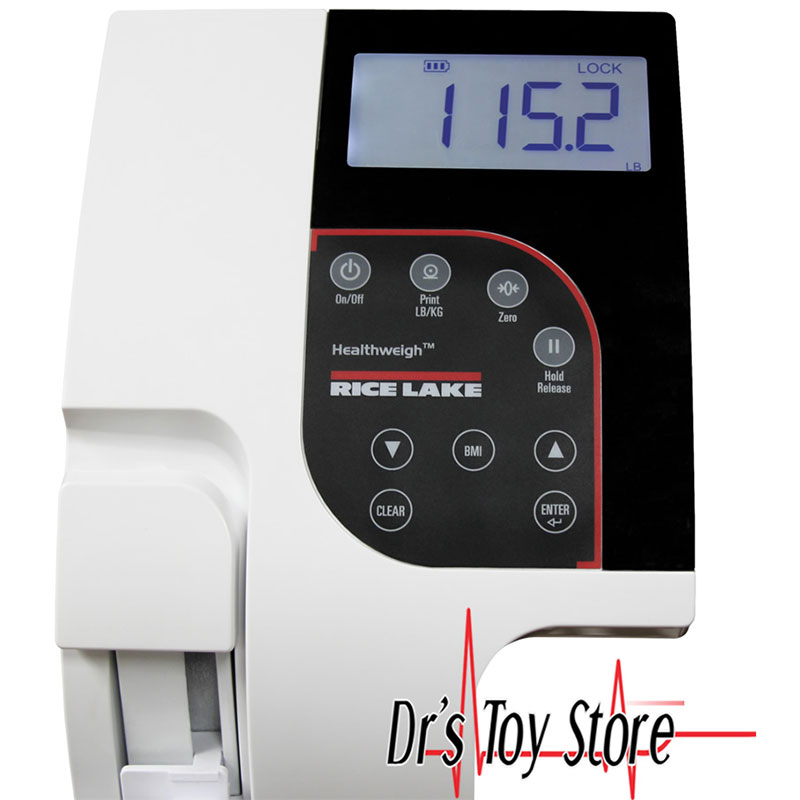 Rice Lake Eye Level Digital Physician Scale 150105 Dr's Toy Store