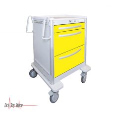 Lockable Cabinet Medical cart with 2 lockable doors 35.43 x 19.7 (US