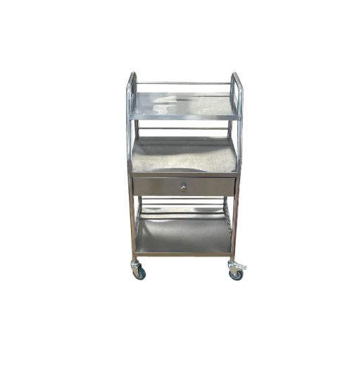 DTS Three Tier Stainless Steel Cart