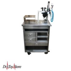 LEI VET ANESTHESIA CART 2