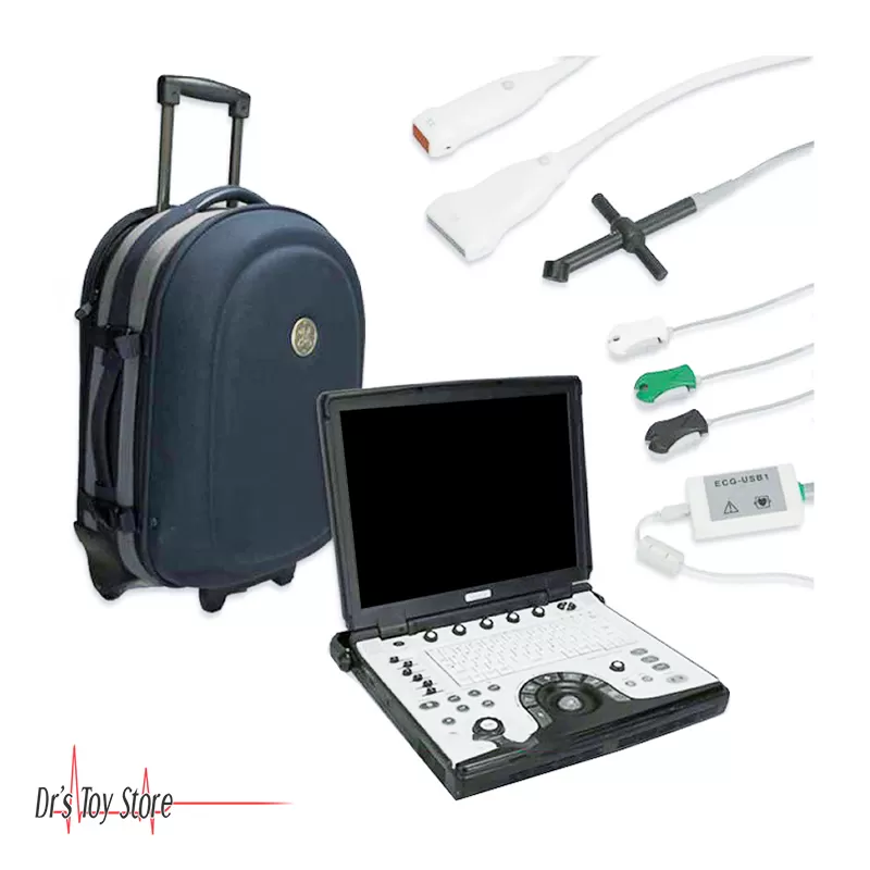 GE Vivid E Ultrasound Machine - 3 Probes - Image 2