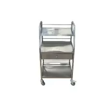 DTS Three Tier Stainless Steel Cart