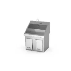 Stainless Steel Knee Operated Surgical Sink